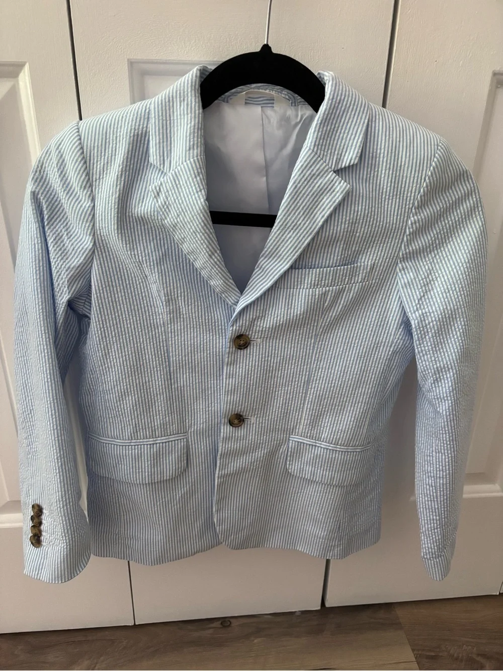 Cat & Jack seersucker blazer